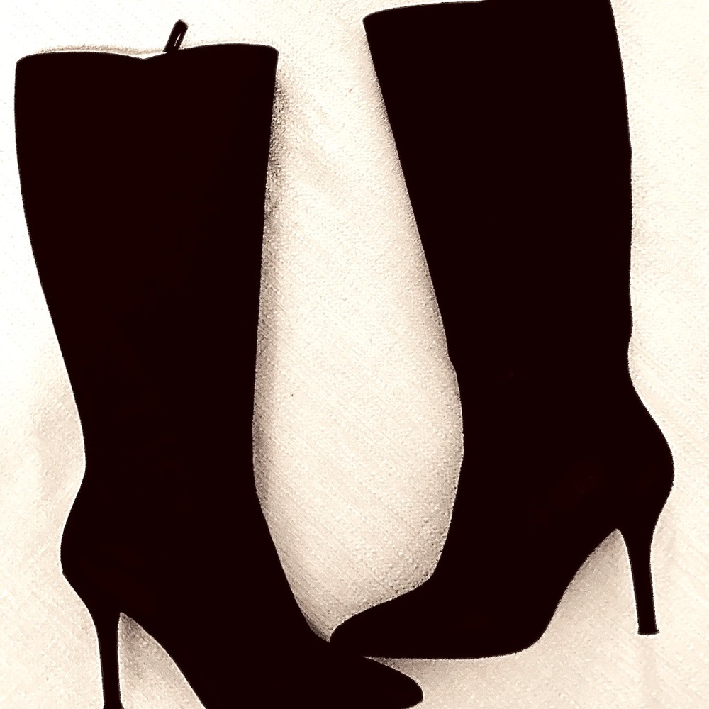 Nine West Fame Boots 8.5 Wide Calf